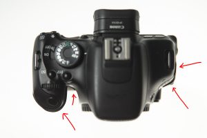 Canon 600d, losse rubbers, aandachtspunten tweedehands camera
