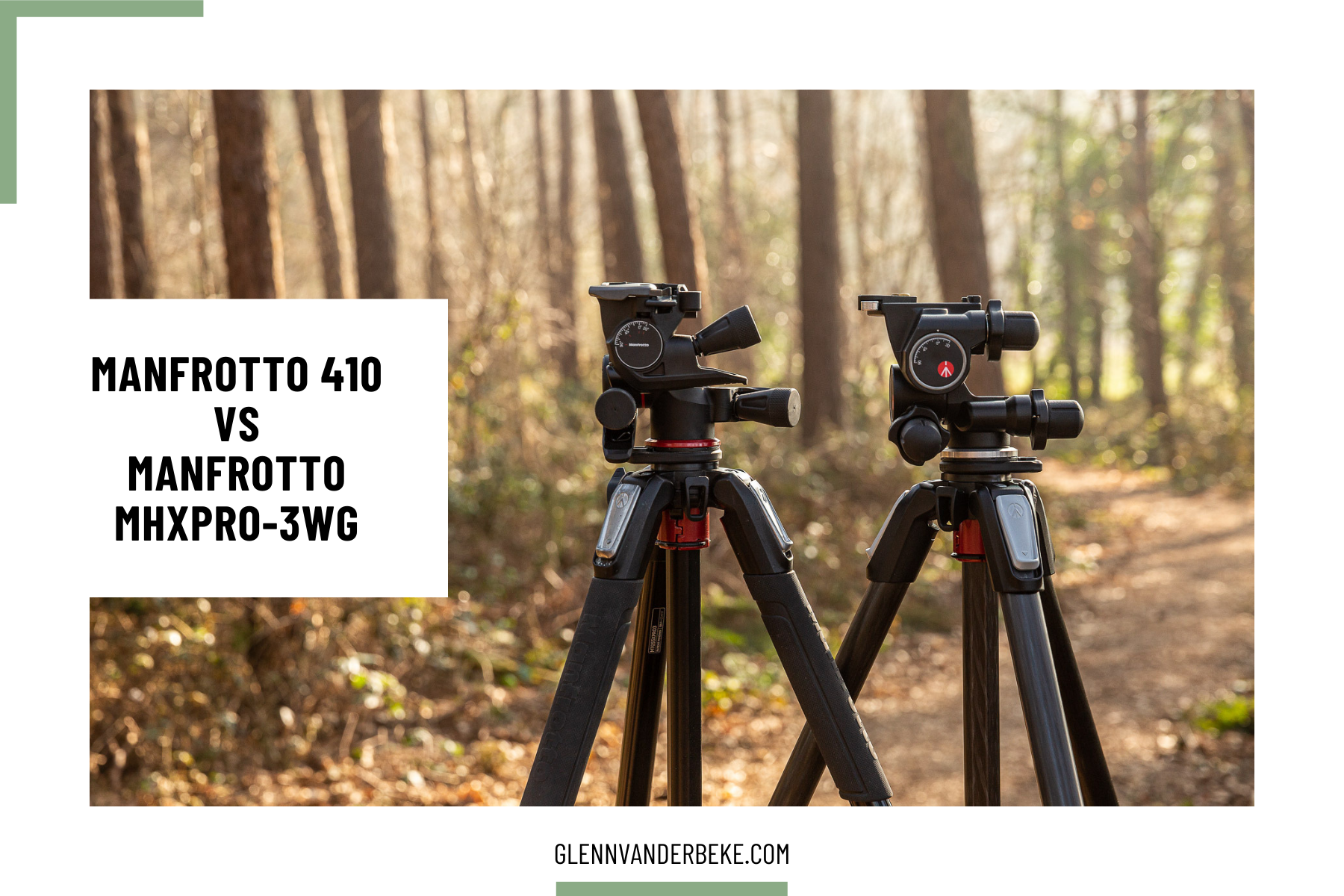 Misbruik weduwnaar Inloggegevens WELK STATIEFKOP KOPEN? MANFROTTO 410 vs MANFROTTO MHXPRO-3WG